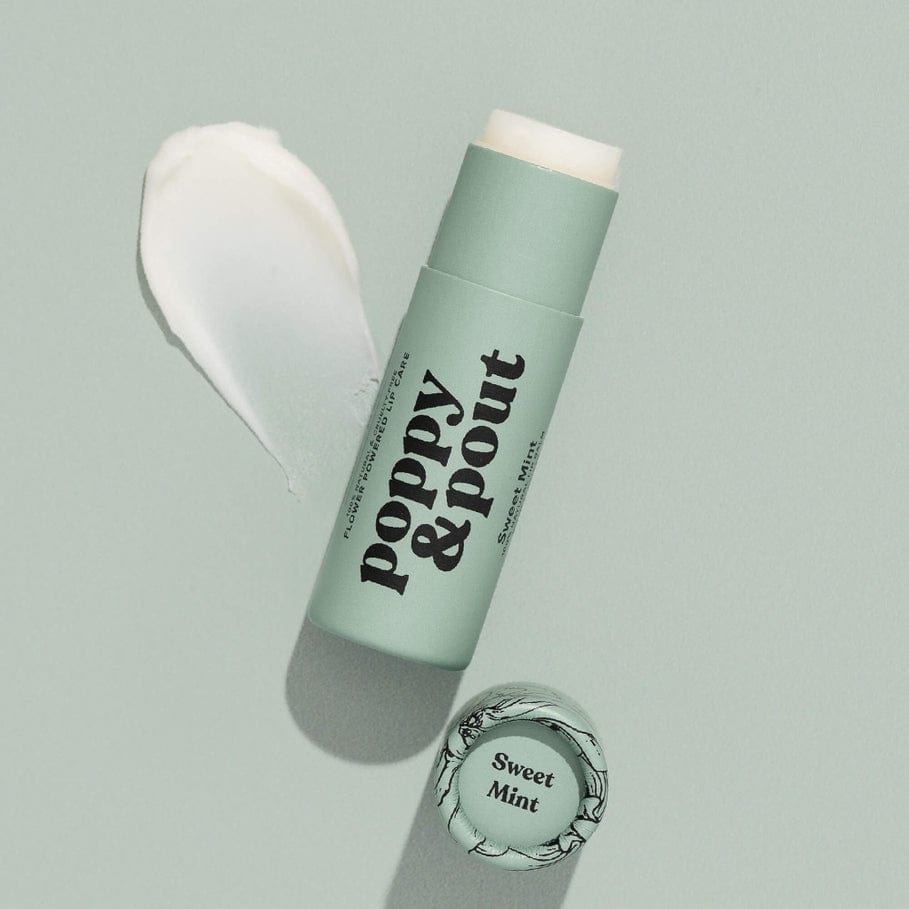Poppy & Pout Poppy & Pout Lip Balm, Sweet Mint - Little Miss Muffin Children & Home