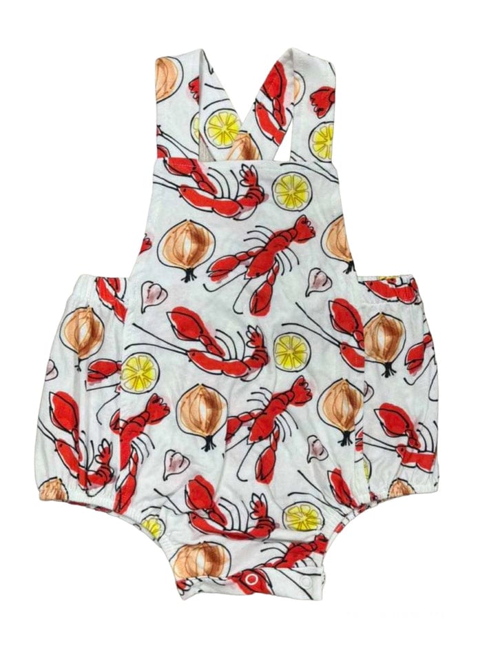 Southern Slumber Southern Slumber Crawfish Bamboo Sun Bubble with Adjustable Straps - Little Miss Muffin Children & Home