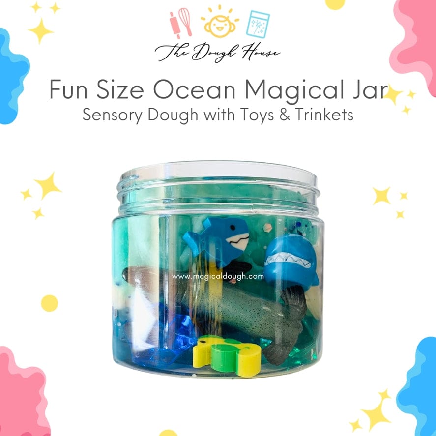 The Dough House The Dough House Ocean Fun Size Magical Jar - Little Miss Muffin Children & Home