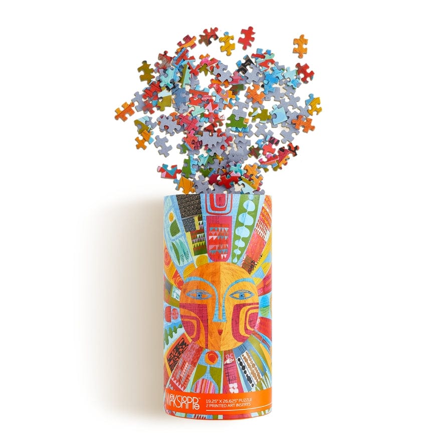 WerkShoppe WerkShoppe Brand New Day Sun Collage 1000 Piece Jigsaw Puzzle - Little Miss Muffin Children & Home