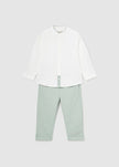 Mayoral Usa Inc Mayoral 2-Piece Linen Pants Set - Little Miss Muffin Children & Home