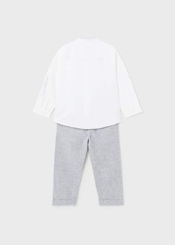 Mayoral Usa Inc Mayoral 2-Piece Linen Pants Set - Little Miss Muffin Children & Home