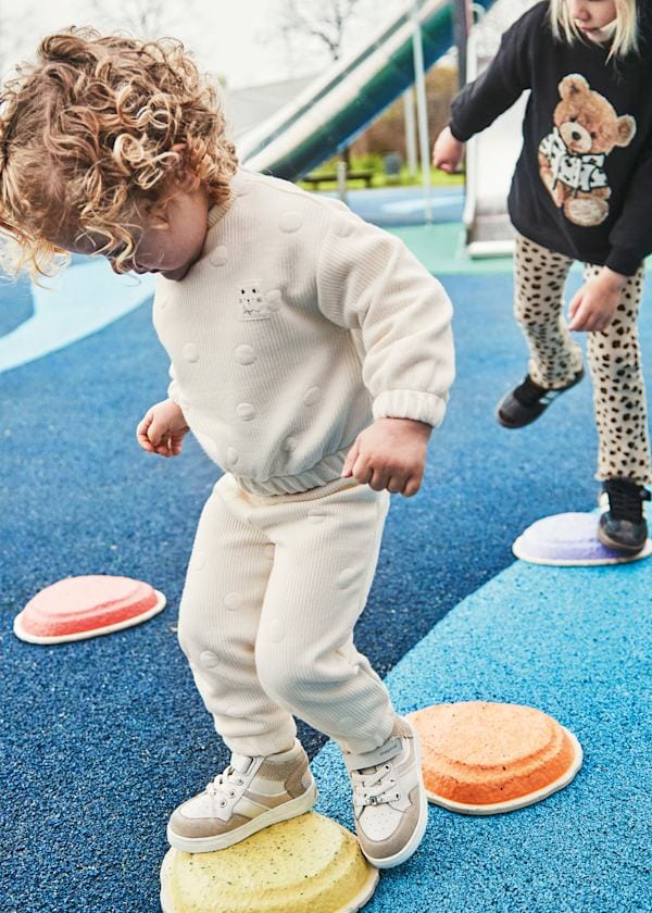 Mayoral Usa Inc 2 Piece Quilted Sweatshirt & Pants Set - Little Miss Muffin Children & Home