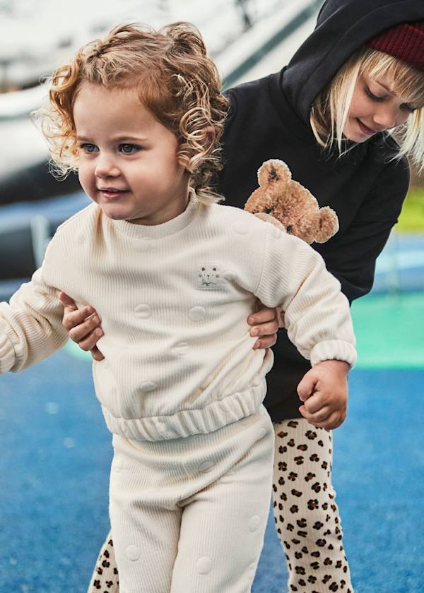 Mayoral Usa Inc 2 Piece Quilted Sweatshirt & Pants Set - Little Miss Muffin Children & Home