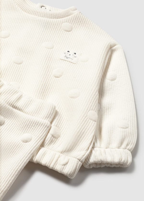 Mayoral Usa Inc 2 Piece Quilted Sweatshirt & Pants Set - Little Miss Muffin Children & Home