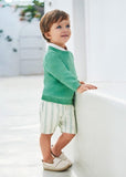 Mayoral Usa Inc Mayoral Dressy Linen Short Set - Little Miss Muffin Children & Home