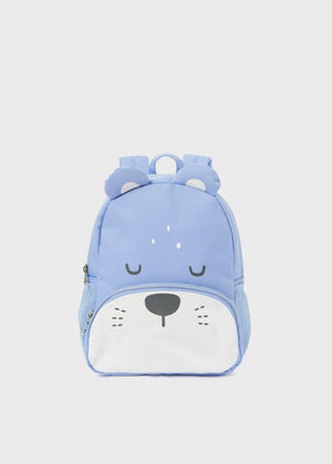 Mayoral Puppy Backpack in Blue Ice