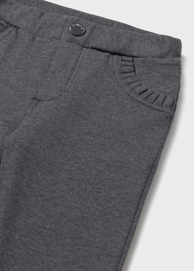 Mayoral Usa Inc Fleece Trousers with Ruffle Trim - Little Miss Muffin Children & Home