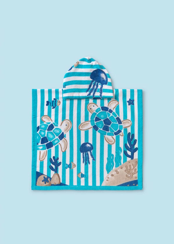 Mayoral Usa Inc Mayoral Turtle Hooded Towel - Little Miss Muffin Children & Home