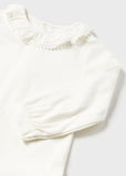 Mayoral Usa Inc Mayoral Long Sleeve Ruffle Neck Bodysuit - Little Miss Muffin Children & Home