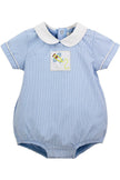 boys blue plane romper