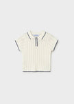 Mayoral Usa Inc Toddler Knit Polo Shirt with Contrast Trim - Little Miss Muffin Children & Home