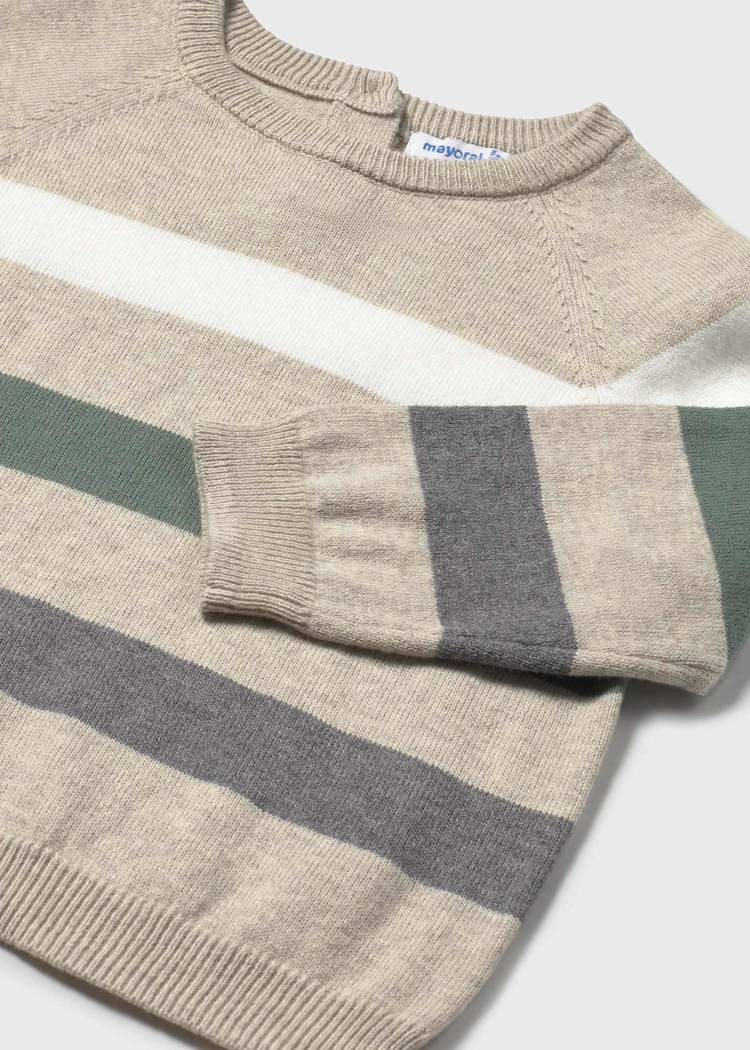 Mayoral Usa Inc Colorblock Striped Sweater - Little Miss Muffin Children & Home