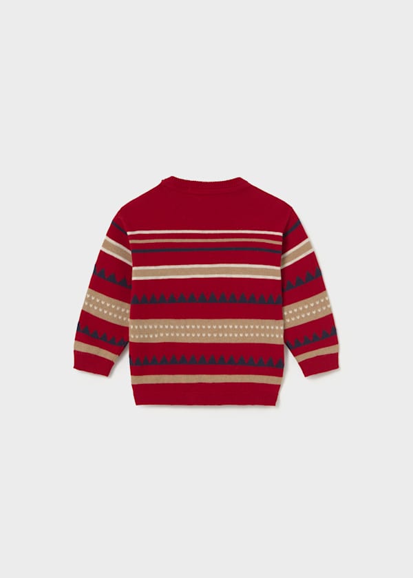 Striped Knit Sweater