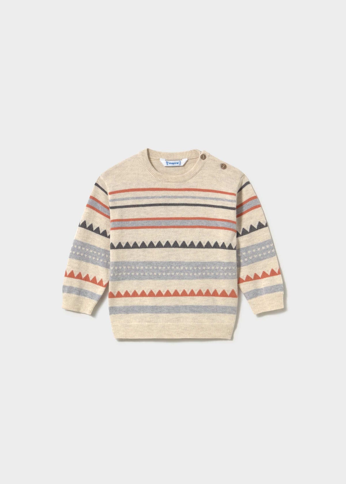 Striped Knit Sweater, 2 Colors Available