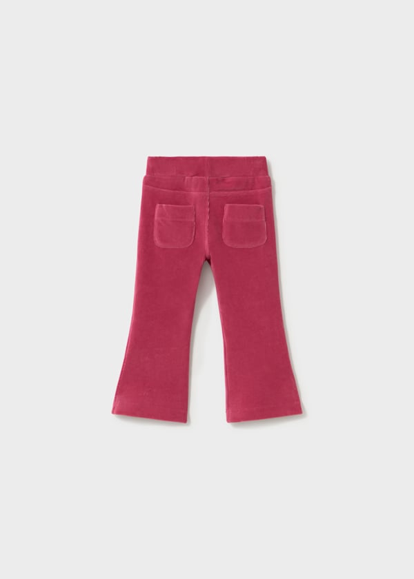 Corduroy Knit Pants with Bow Detail, 3 Colors Available