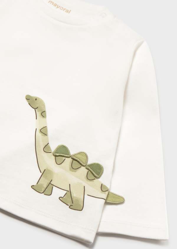 Long Sleeve Dinosaur T-Shirt