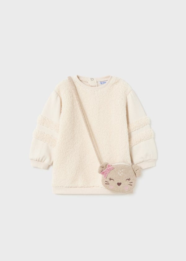 Mayoral Usa Inc Mayoral Fleece Dress & Purse Set for Baby Girl - Little Miss Muffin Children & Home