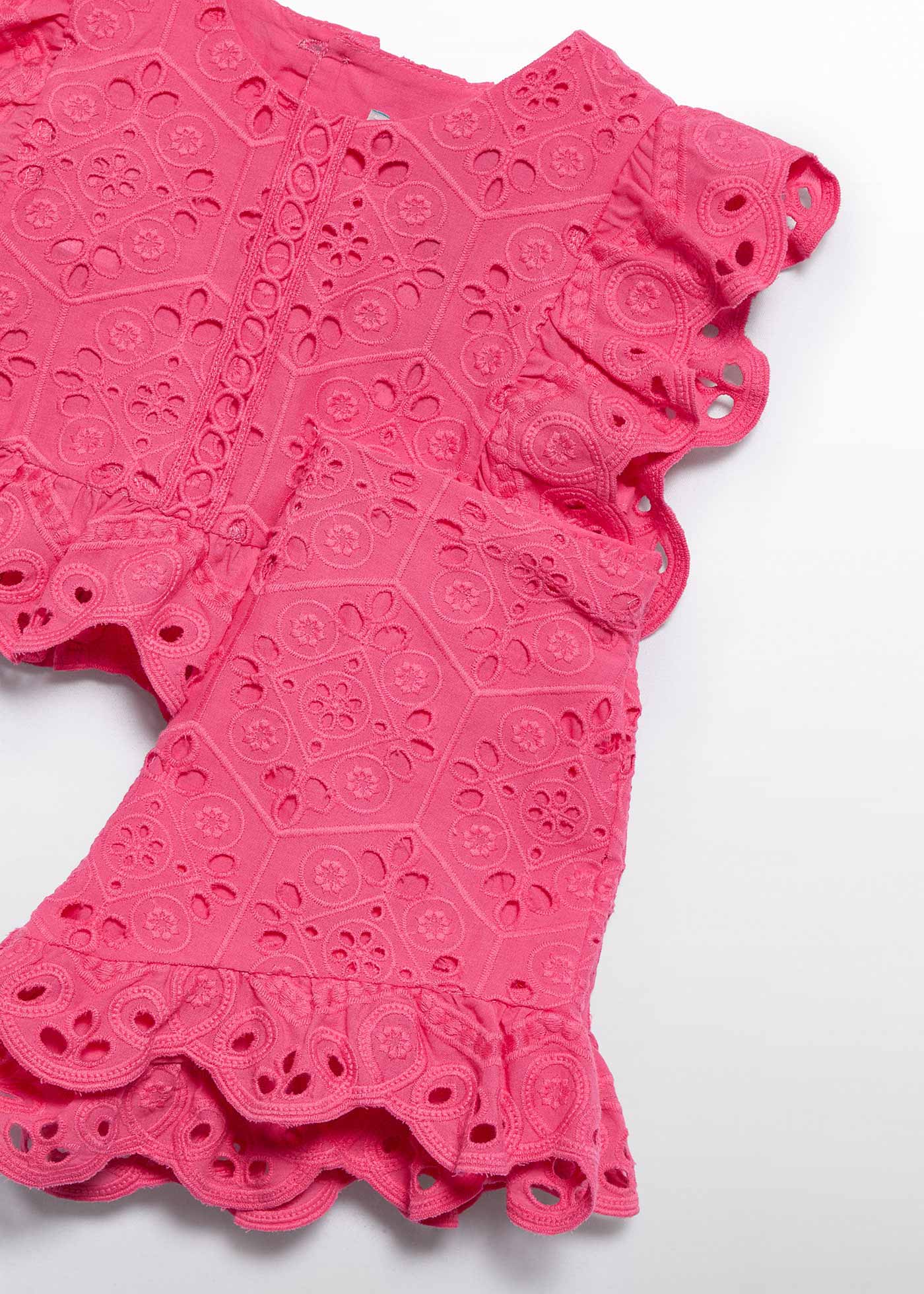 Abel & Lula Abel & Lula Eyelet Embroidered Short Set - Little Miss Muffin Children & Home