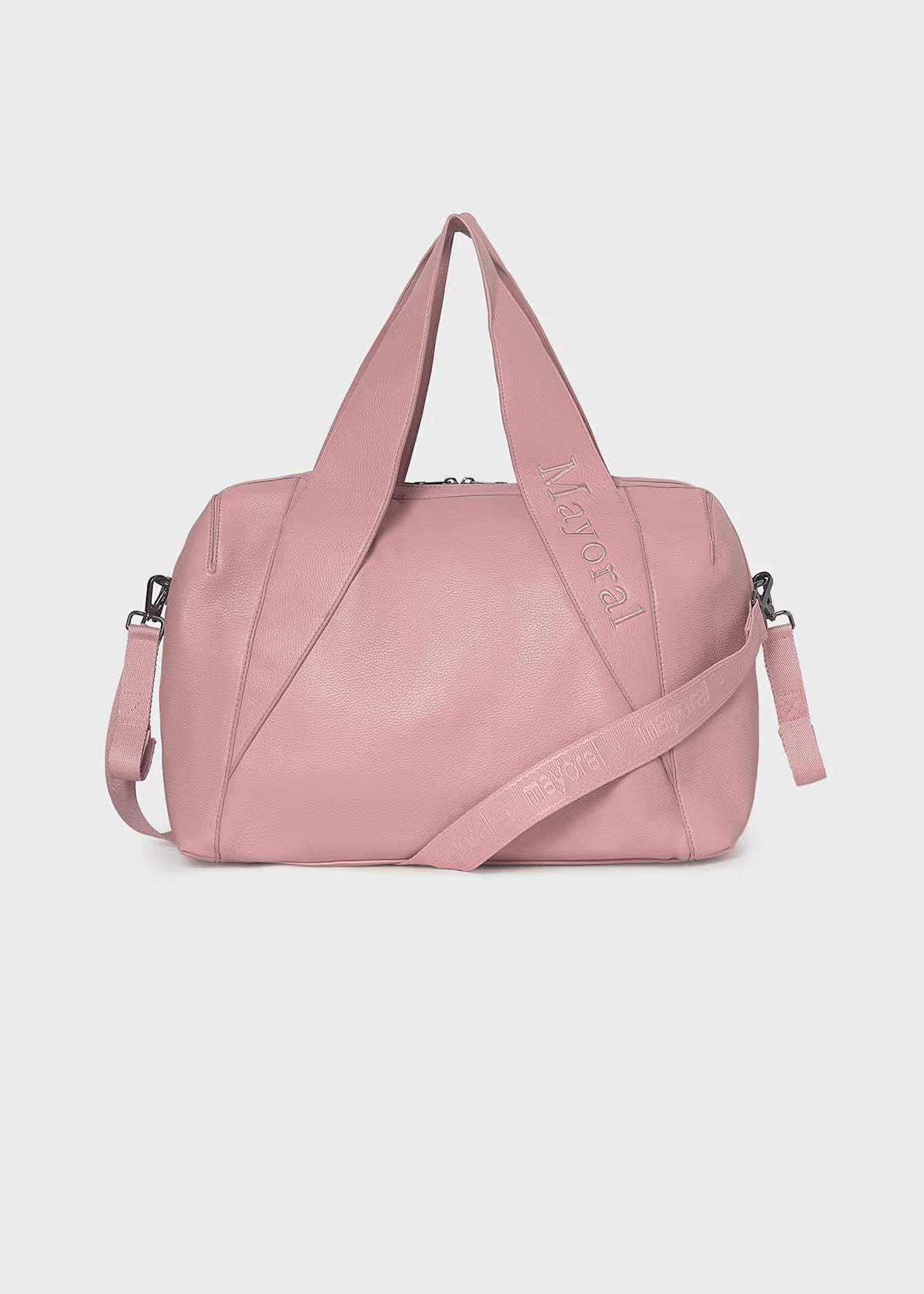 Faux Leather Diaper Bag