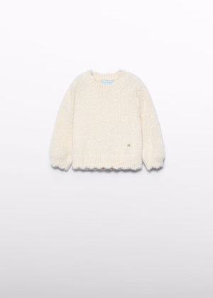 Abel & Lula Fuzzy Sweater for Baby