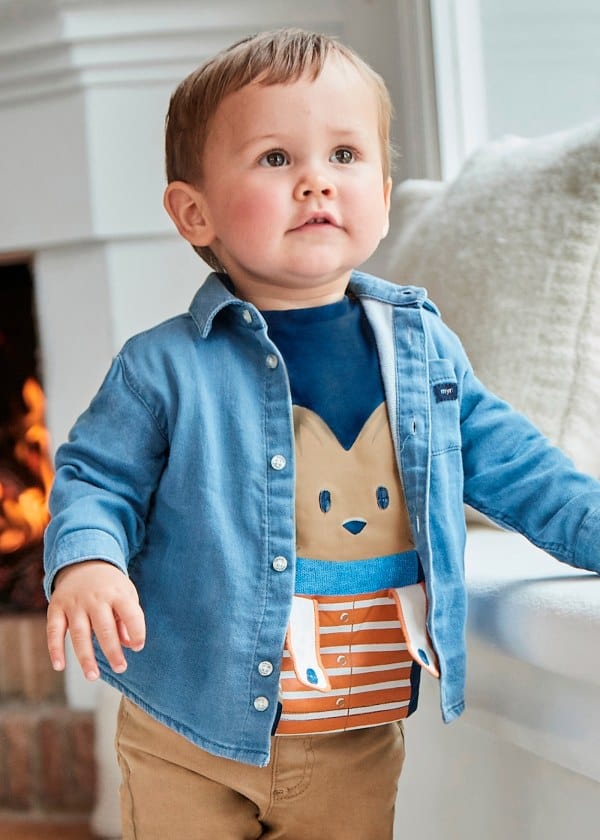 Mayoral Usa Inc Mayoral Long Sleeve Tee for Baby - Little Miss Muffin Children & Home