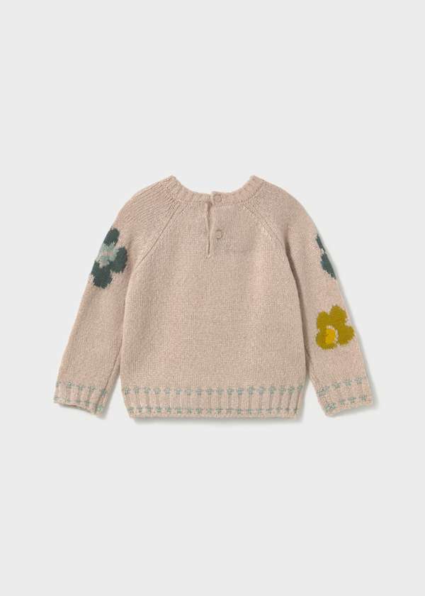 Floral Jacquard Sweater