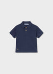 Knit Polo Shirt in Atlantic