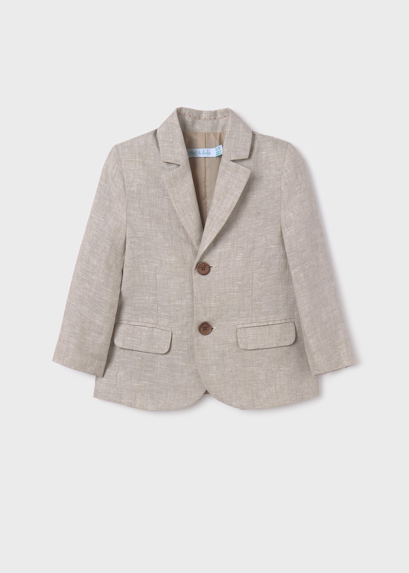 Abel & Lula Abel & Lula Linen Blazer - Little Miss Muffin Children & Home