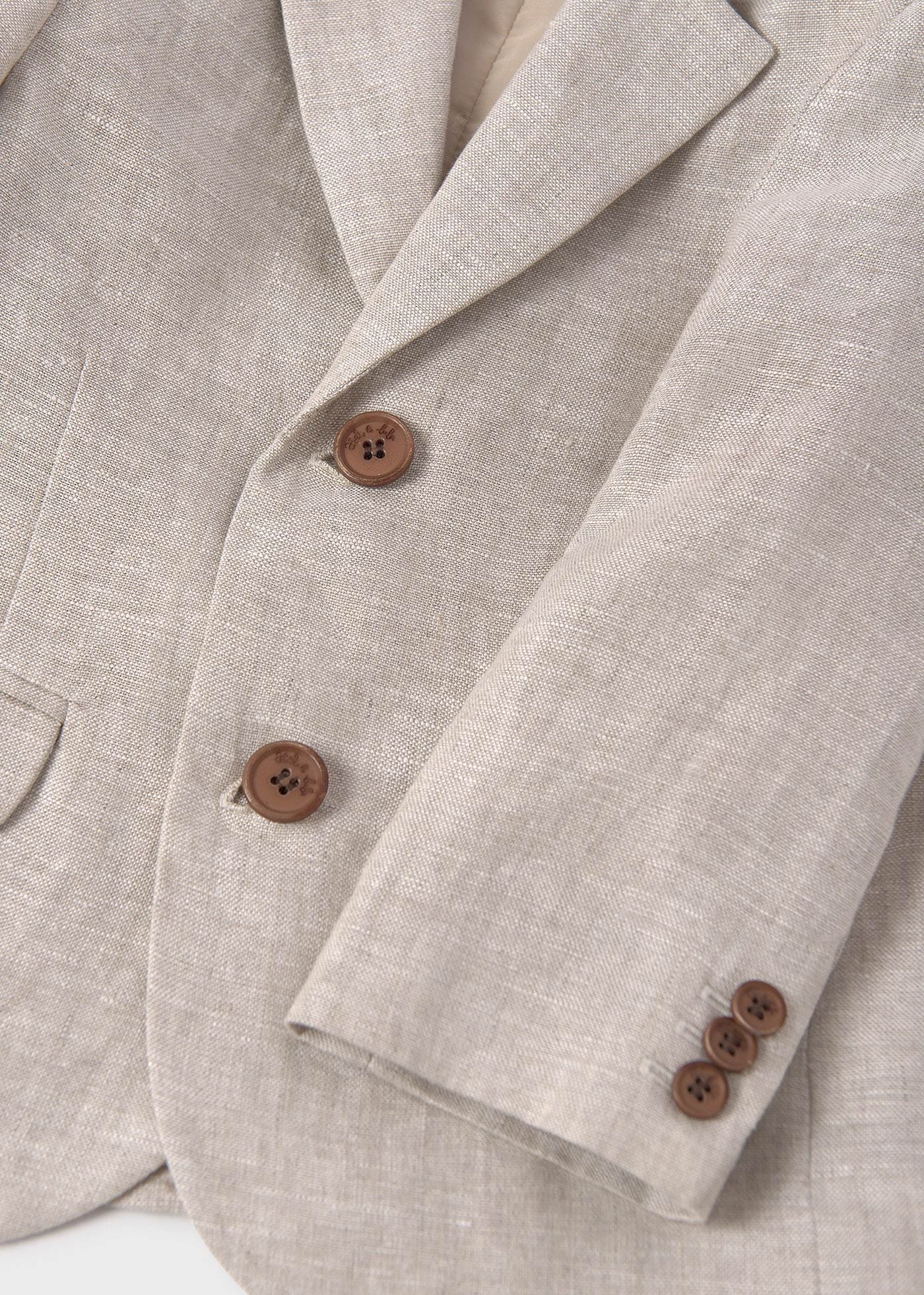 Abel & Lula Abel & Lula Linen Blazer - Little Miss Muffin Children & Home