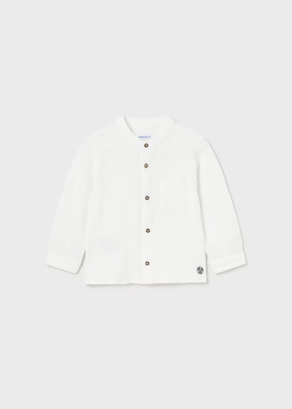 Mayoral Usa Inc Mayoral Long Sleeve Button Up Shirt for Baby - Little Miss Muffin Children & Home