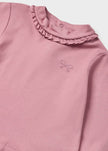 Mayoral Usa Inc Mayoral Ruffle Trim Mockneck Top for Baby Girl - Little Miss Muffin Children & Home
