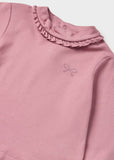 Mayoral Usa Inc Mayoral Ruffle Trim Mockneck Top for Baby Girl - Little Miss Muffin Children & Home