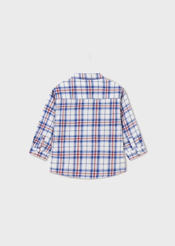 Mayoral Usa Inc Mayoral Long Sleeve Plaid Shirt for Baby - Little Miss Muffin Children & Home