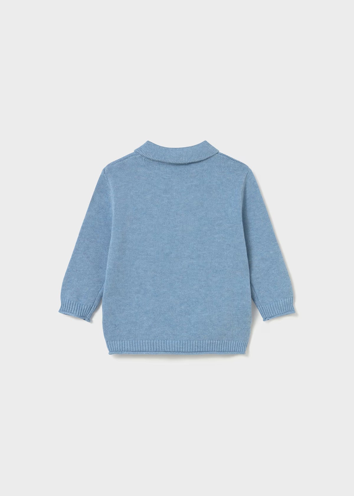 Polo Collar Knit Sweater, 2 Colors Available
