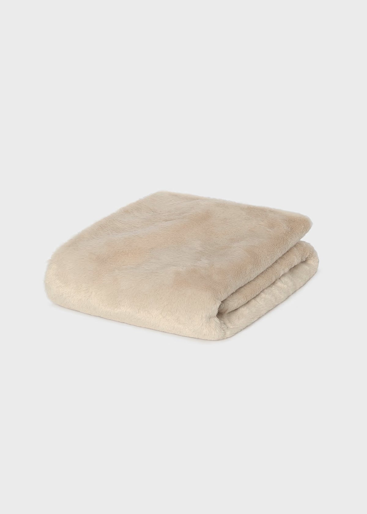Faux Fur Pom-Pom Blanket, 4 Colors Available