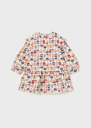 Mayoral Usa Inc Mayoral Printed Dress - Little Miss Muffin Children & Home