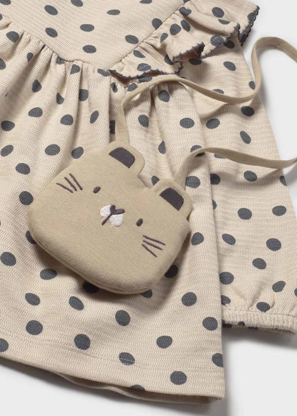 Mayoral Usa Inc Printed Polka Dot Dress with Purse - Little Miss Muffin Children & Home