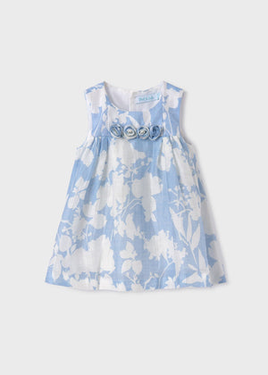 Abel & Lula Abel & Lula Print Linen Dress - Little Miss Muffin Children & Home