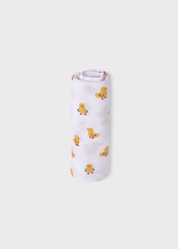 Mayoral Usa Inc Mayoral Printed Muslin Baby Blanket - Little Miss Muffin Children & Home