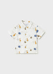 Mayoral Usa Inc Safari Animals Print Button Up Shirt - Little Miss Muffin Children & Home