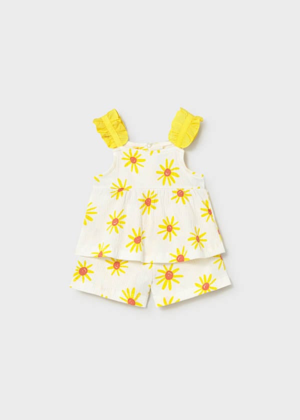 Mayoral Usa Inc Printed Bambula Cotton Shorts Set - Little Miss Muffin Children & Home