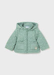 Mayoral Usa Inc Mayoral Baby Quilted Heart Jacket in Emerald - Little Miss Muffin Children & Home