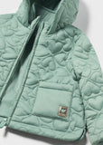 Mayoral Baby Quilted Heart Jacket in Emerald