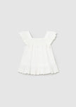 Mayoral Usa Inc Mayoral Smocked Flutter Sleeve Top - Little Miss Muffin Children & Home