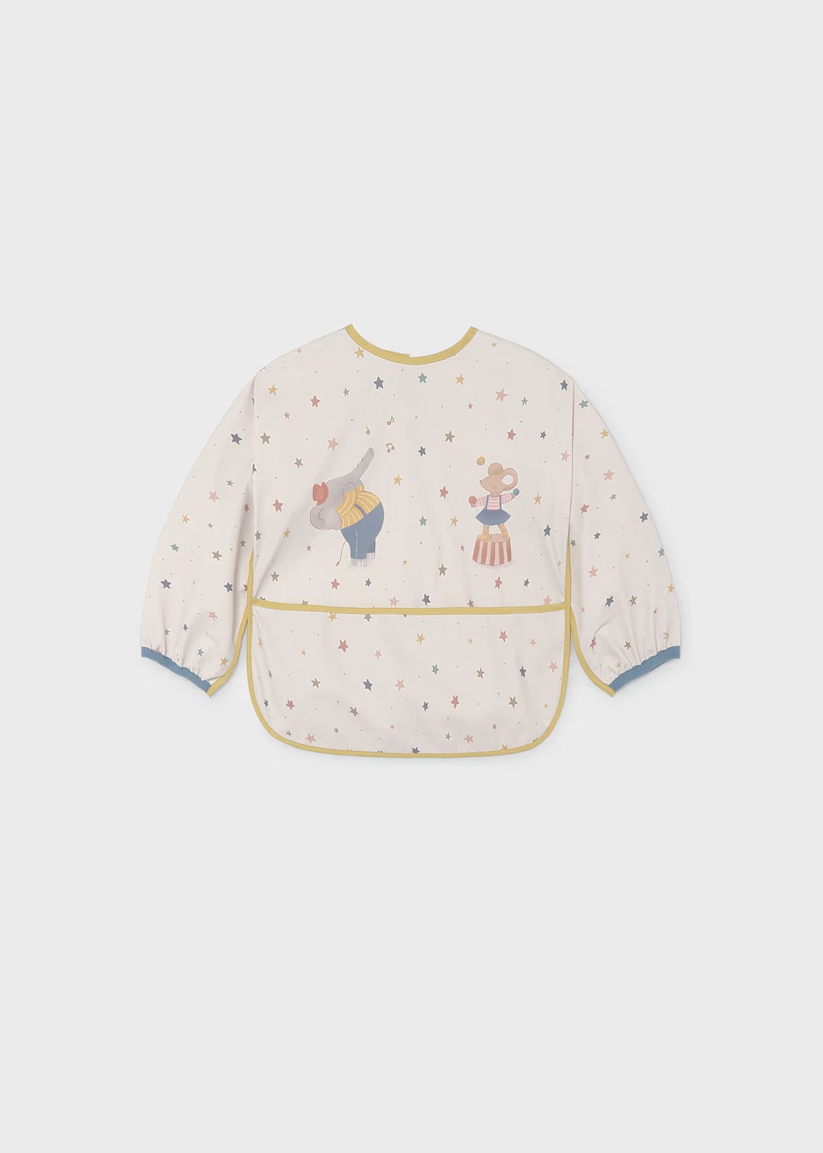 Sleeved Baby Bib, 2 Colors Available