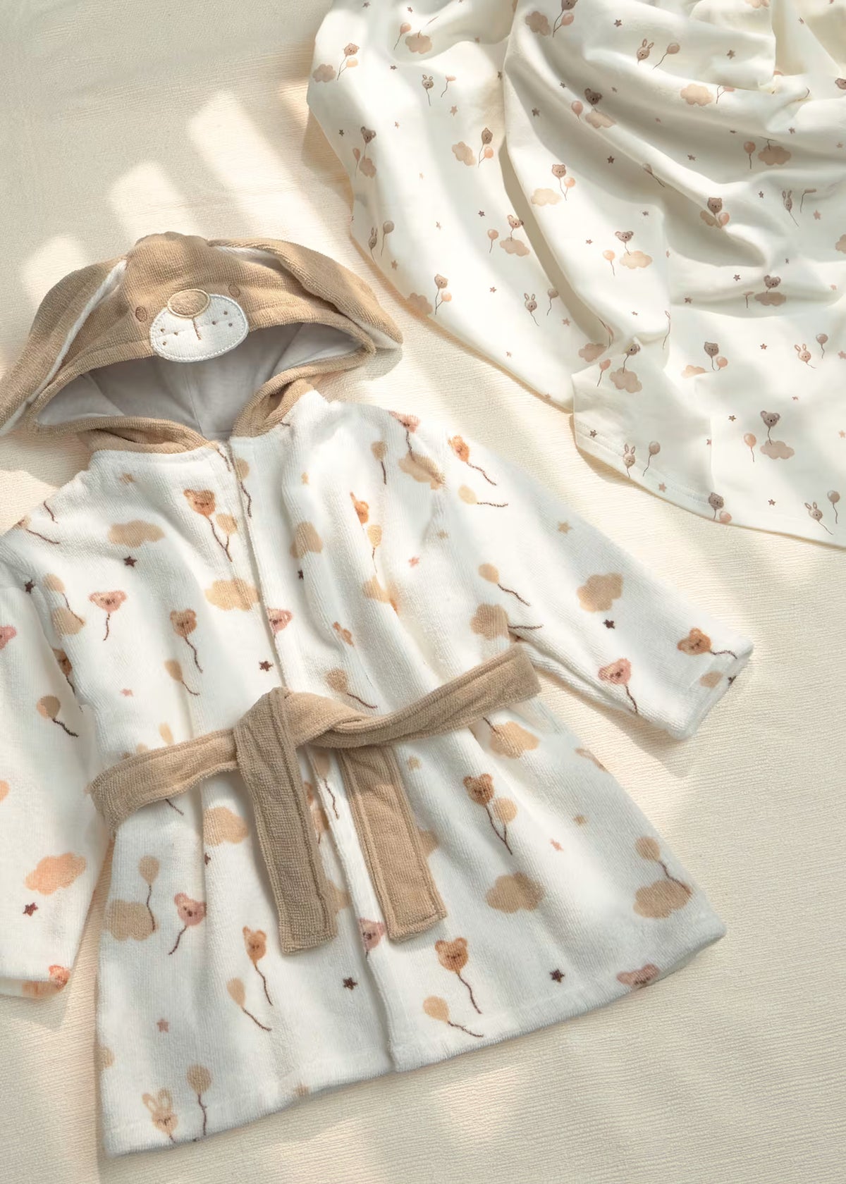 Baby Teddy Bear Bathrobe, 3 Colors Available