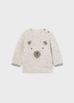 Mayoral Usa Inc Mayoral Teddy Bear Sweater in Cream - Little Miss Muffin Children & Home