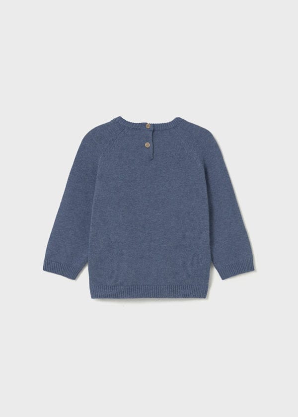 blue sweater with animal for boys