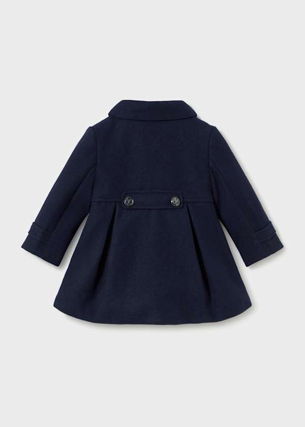 Mayoral Usa Inc Double Breasted Pleated Wool Coat, 2 Colors Available - Little Miss Muffin Children & Home